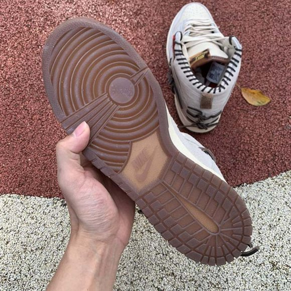 Nike Dunk High x Bodega Sail Multi Sneakers - Picture 5 of 10